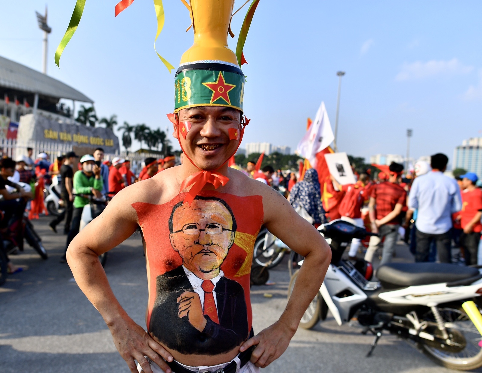 CDV Viet Nam,  doi tuyen Viet Nam,  Park Hang-seo,  ban ket AFF Cup,  Philippines anh 4