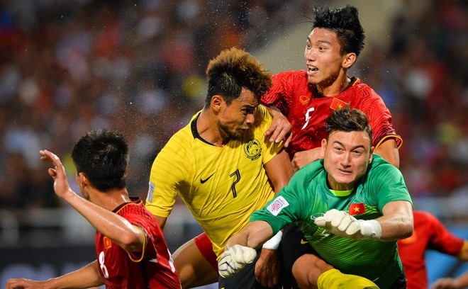 chung ket AFF Cup,  SEA Games 2009,  doi tuyen Viet Nam,  Malaysia anh 1