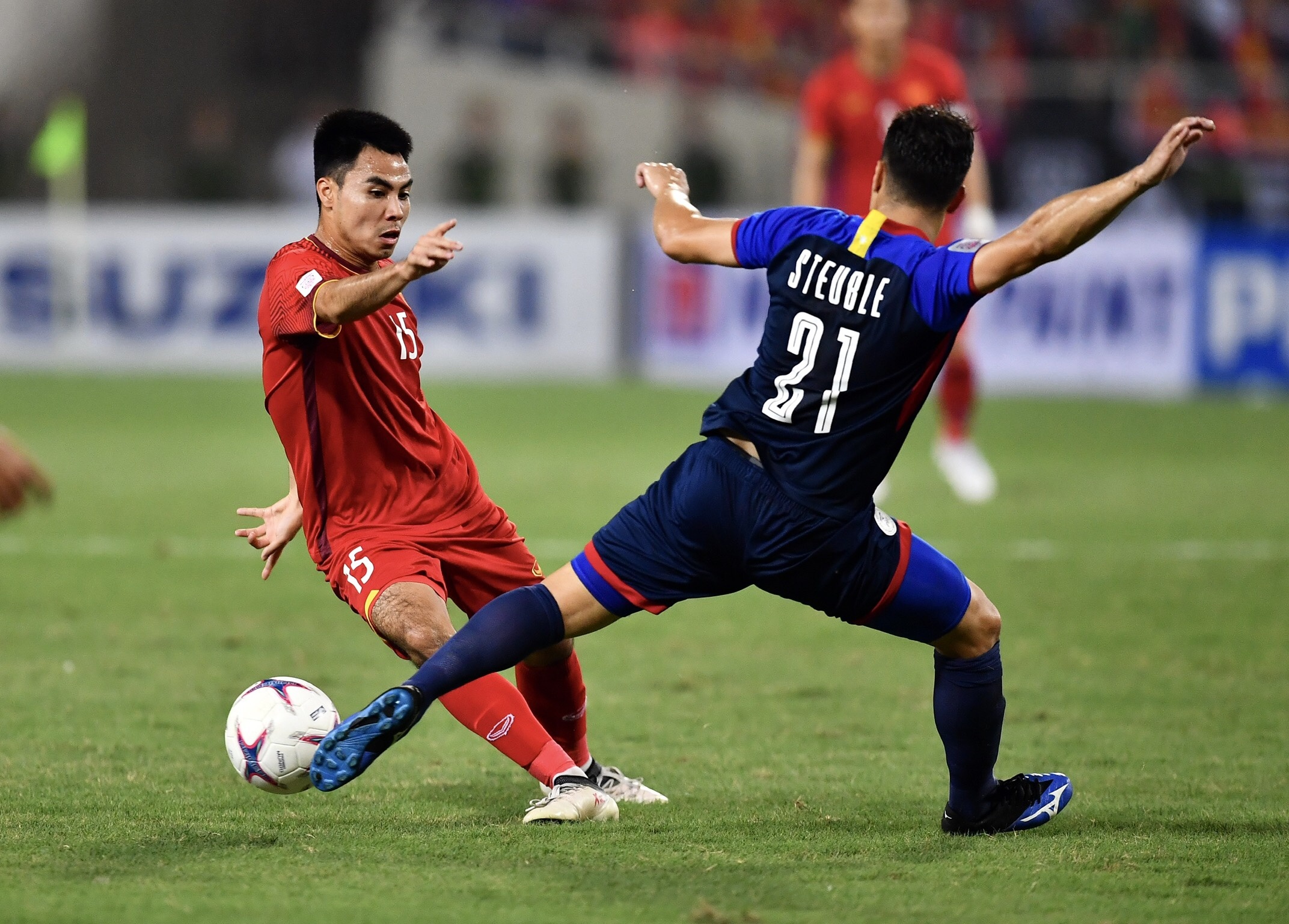 Martin Steuble,  doi tuyen Viet Nam,  Philippines,  chung ket AFF Cup anh 1