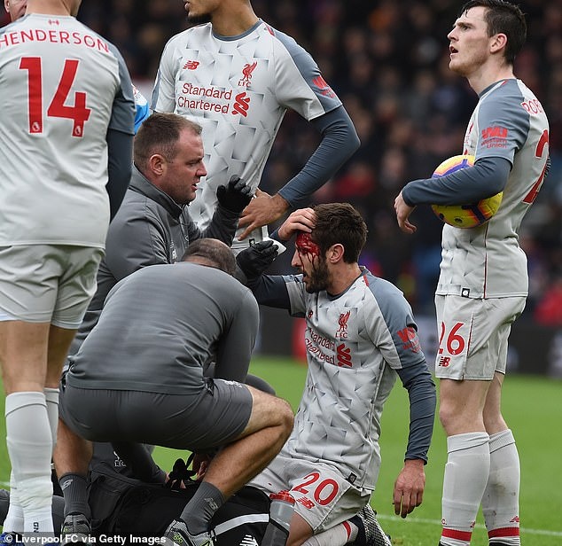 Adam Lallana,  Liverpool,  chay mau dau,  Bournemouth,  Ngoai hang Anh anh 1