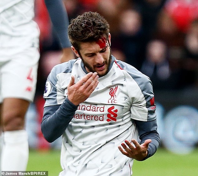 Adam Lallana,  Liverpool,  chay mau dau,  Bournemouth,  Ngoai hang Anh anh 2