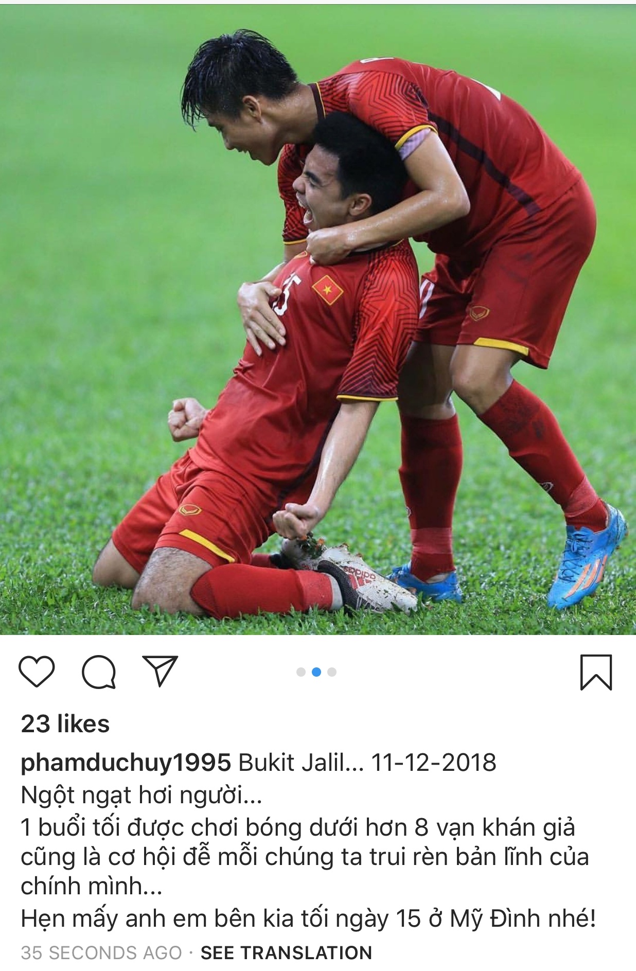 Phạm Đức Huy,  ghi bàn,  đội tuyển Việt Nam,  chung kết AFF Cup ảnh 1 Pham Duc Huy,  ghi ban,  doi tuyen Viet Nam,  chung ket AFF Cup anh 1