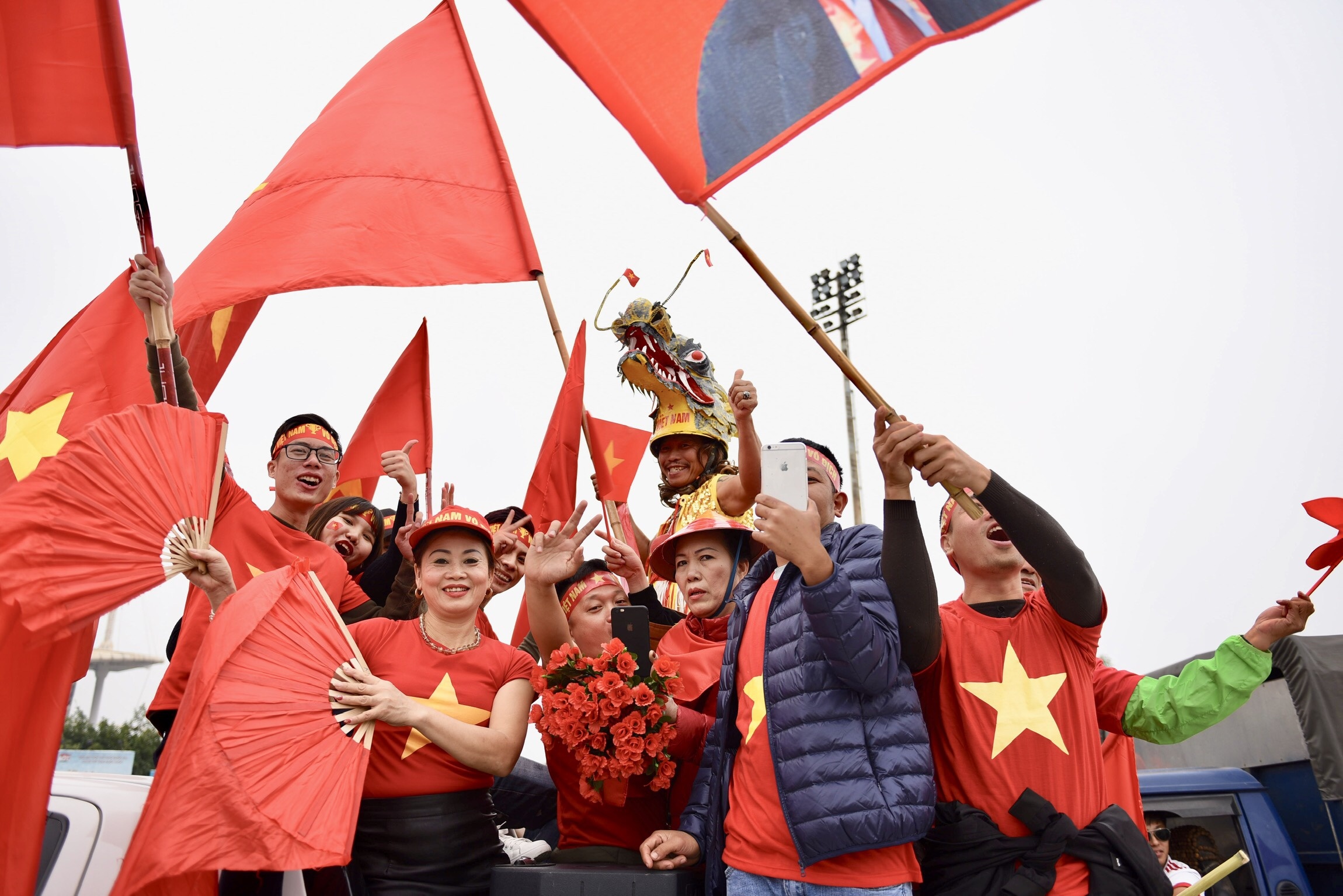 Co dong vien,  chung ket AFF Cup,  Viet Nam vs Malaysia anh 6