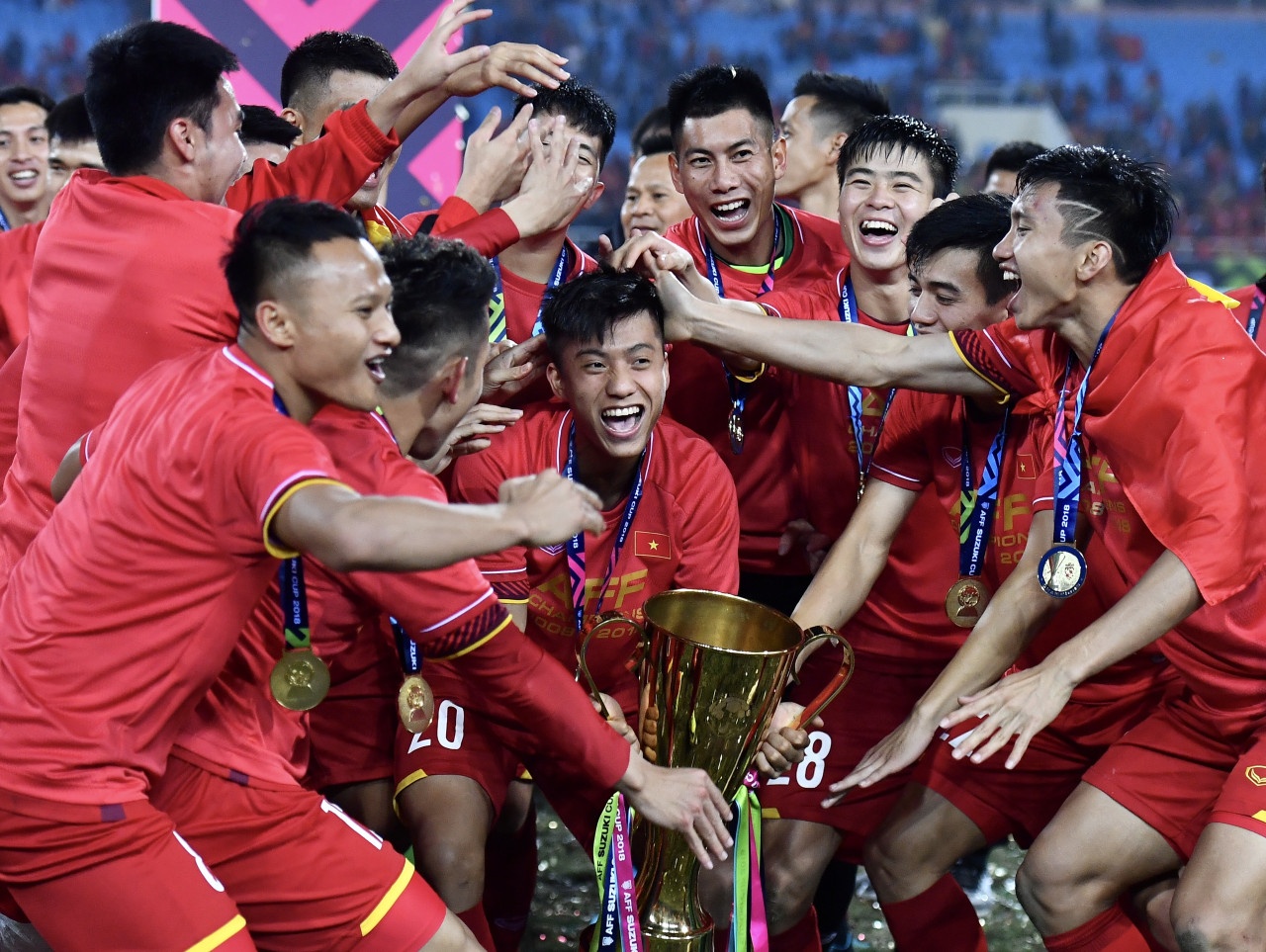 Đội tuyển Việt Nam, Asian Cup 2019, AFF Cup, tiền thưởng ảnh 1 Doi tuyen Viet Nam, Asian Cup 2019, AFF Cup, tien thuong anh 1
