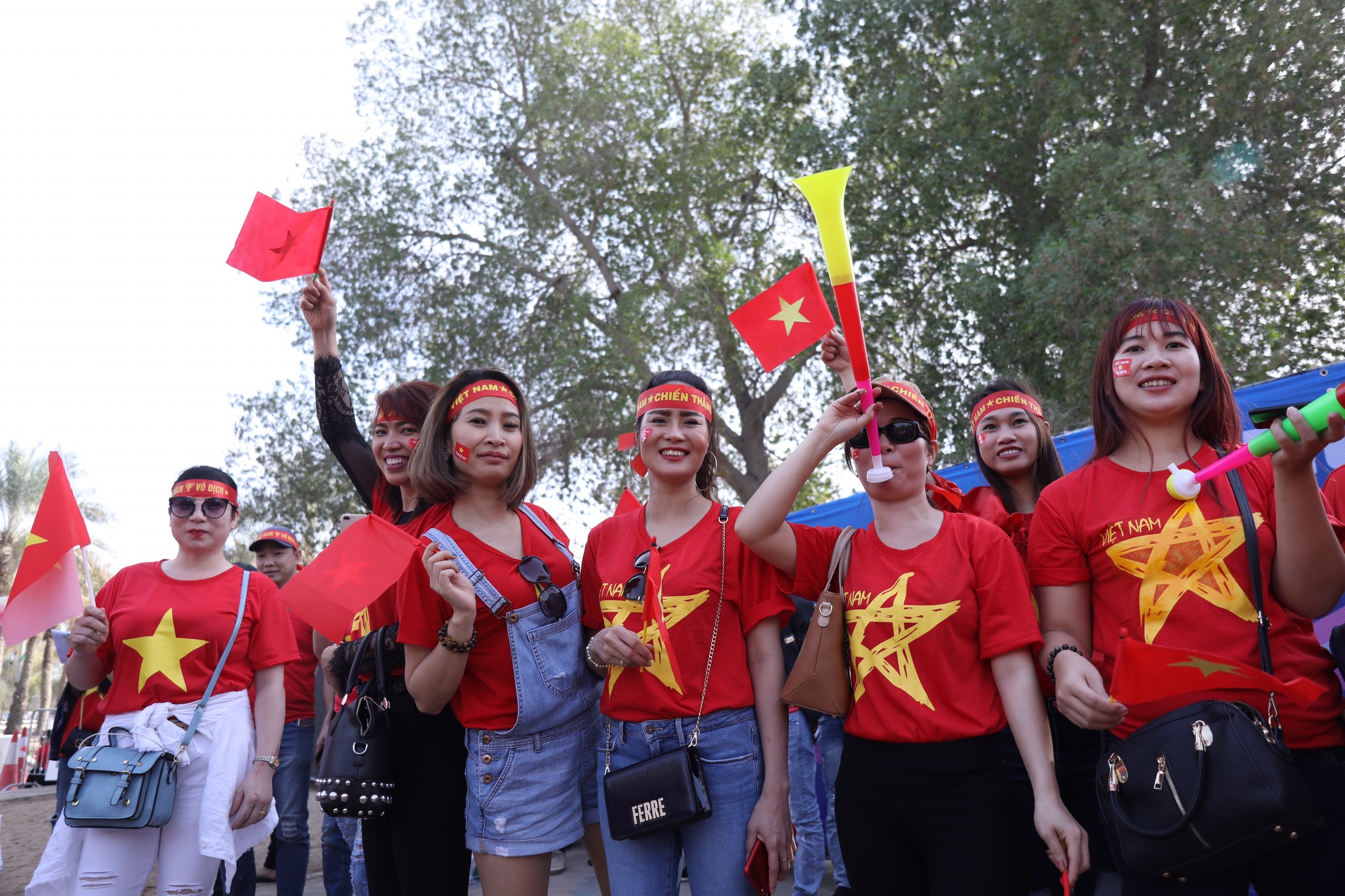 Doi tuyen Viet Nam,  Viet Nam vs Iraq,  co dong vien,  Asian Cup 2019 anh 4