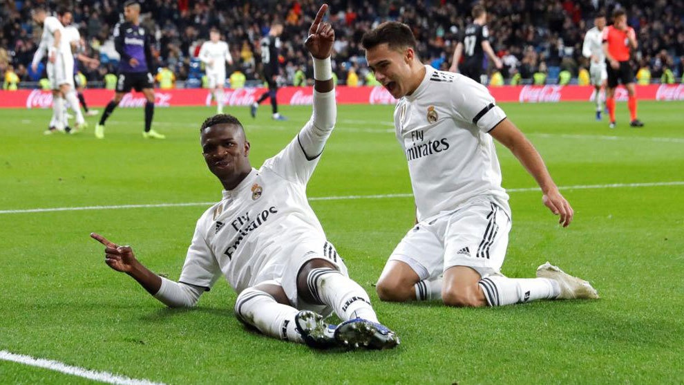 Ramos ghi ban thu 100,  Real Madrid vs Leganes anh 1