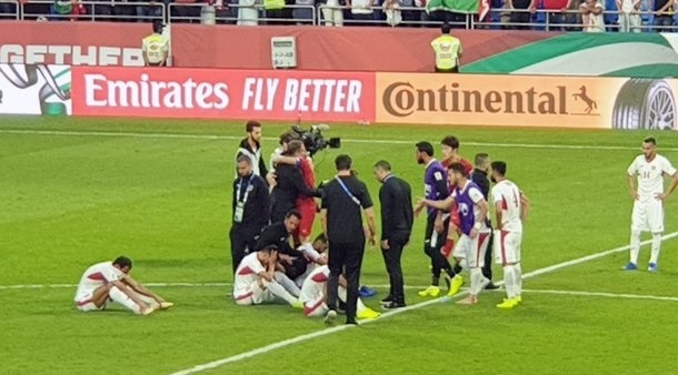 Que Ngoc Hai,  doi tuyen Jordan,  an ui,  Asian Cup anh 2