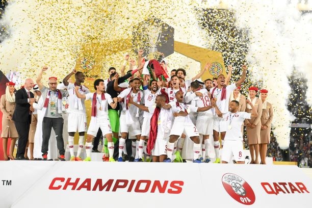 Nhat Ban vs Qatar,  Qatar vo dich Asian Cup anh 2