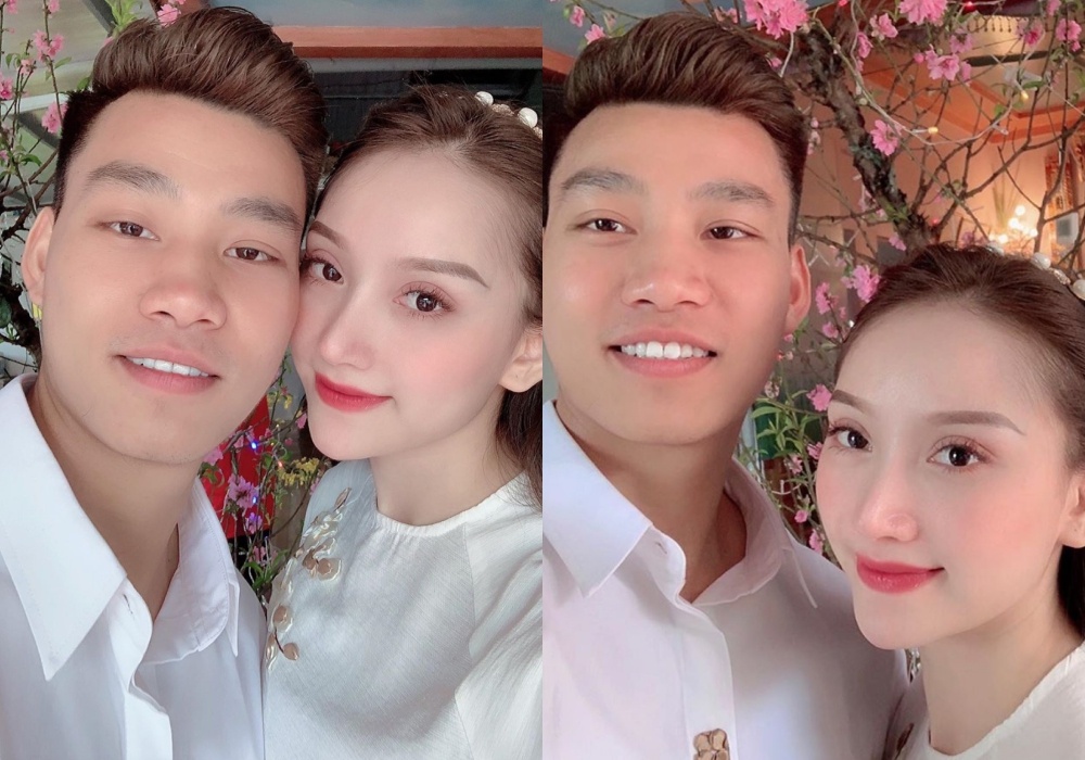 Vu Van Thanh,  ban gai Phung Bao Tran,  Valentine,  doi tuyen Viet Nam anh 2