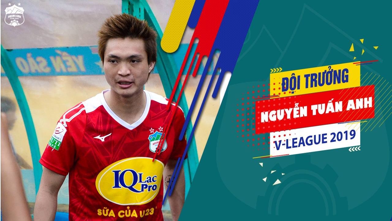 Nguyễn Tuấn Anh, đội trưởng Hoàng Anh Gia Lai, V.League ảnh 1 Nguyen Tuan Anh, doi truong Hoang Anh Gia Lai, V.League anh 1