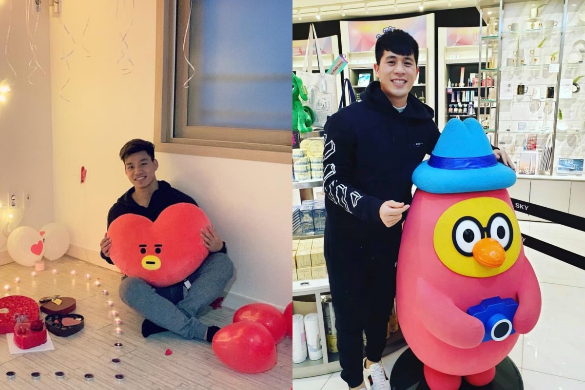 Van Thanh, Dinh Trong don ngay Valentine theo cach trai nguoc hinh anh