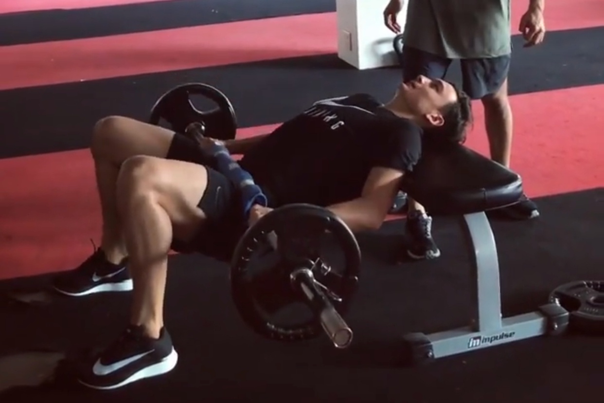 Van Lam tap luyen miet mai sau tran thua dau tien o Muangthong hinh anh