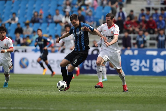 Công Phượng, không được ra sân, Incheon United, K.League, Jeju United ảnh 1 Cong Phuong, khong duoc ra san, Incheon United, K.League, Jeju United anh 1