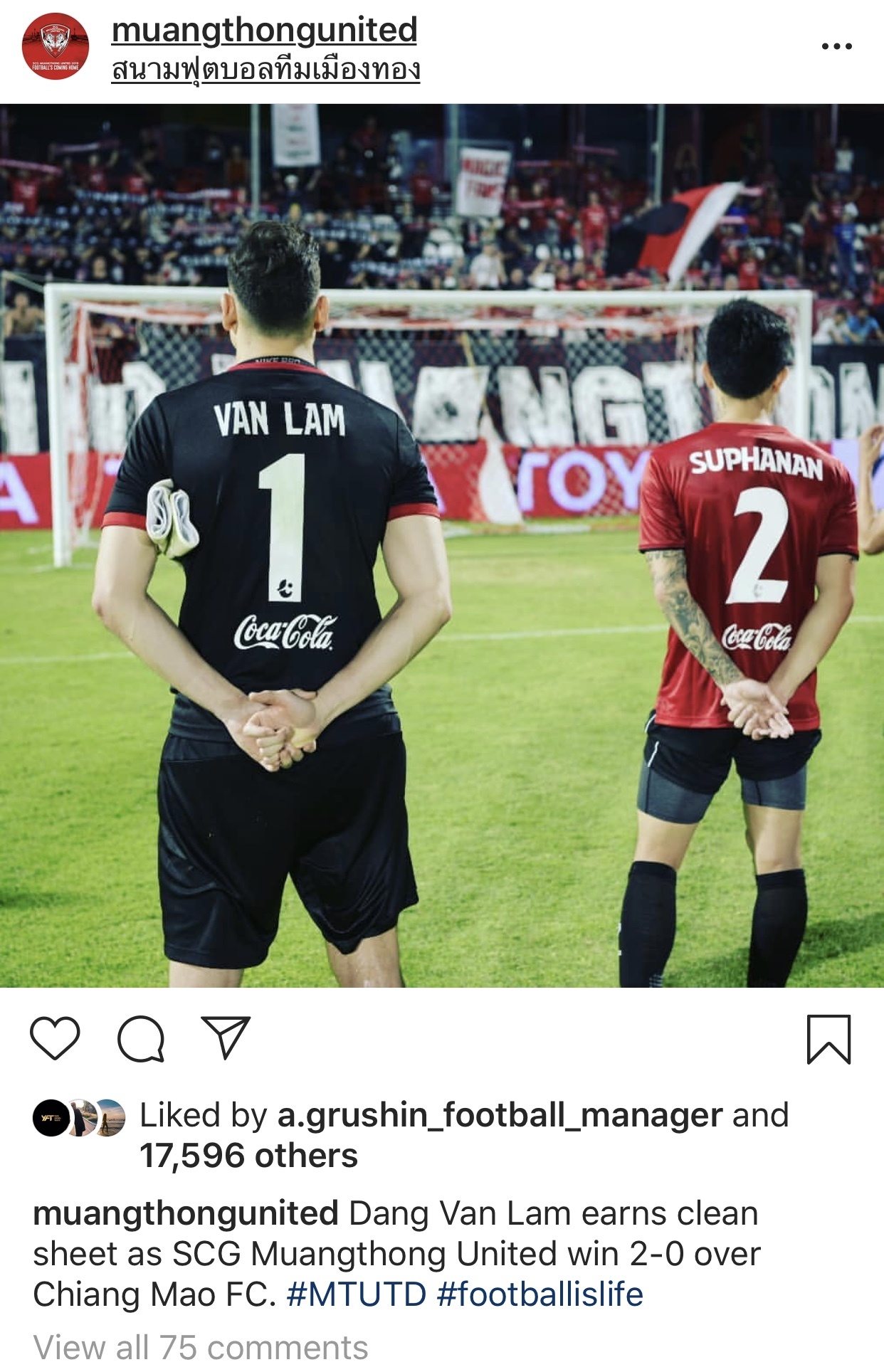Đặng Văn Lâm, đội tuyển Việt Nam, Muangthong Unied, thủ môn, Thai League ảnh 2 Dang Van Lam, doi tuyen Viet Nam, Muangthong Unied, thu mon, Thai League anh 2