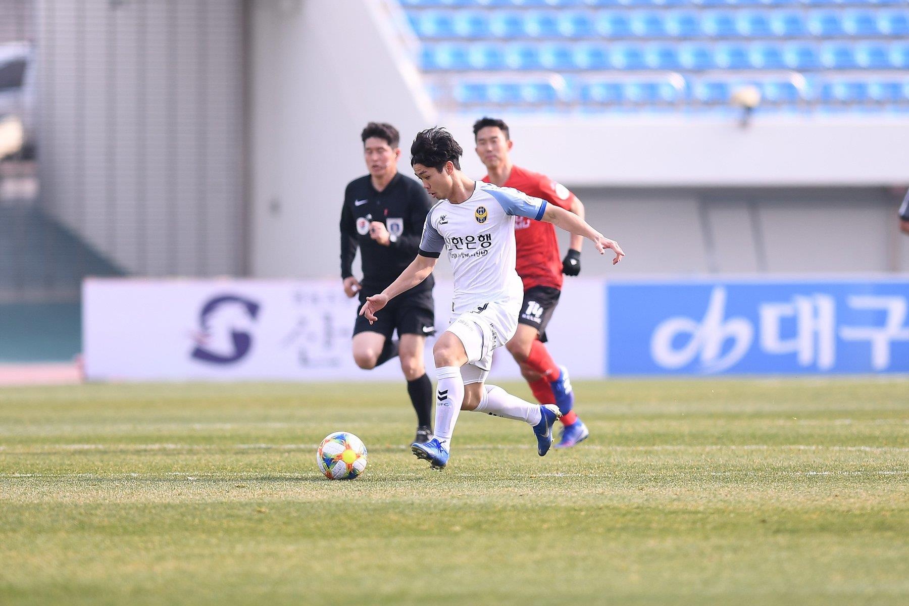 Cong Phuong,  Incheon United,  doi tuyen Viet Nam,  Sangju Sangmu,  K.League anh 7