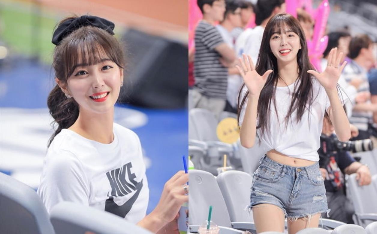 Ahn Ji Hyun,  cheerleader,  Han Quoc,  ve dep goi cam anh 9