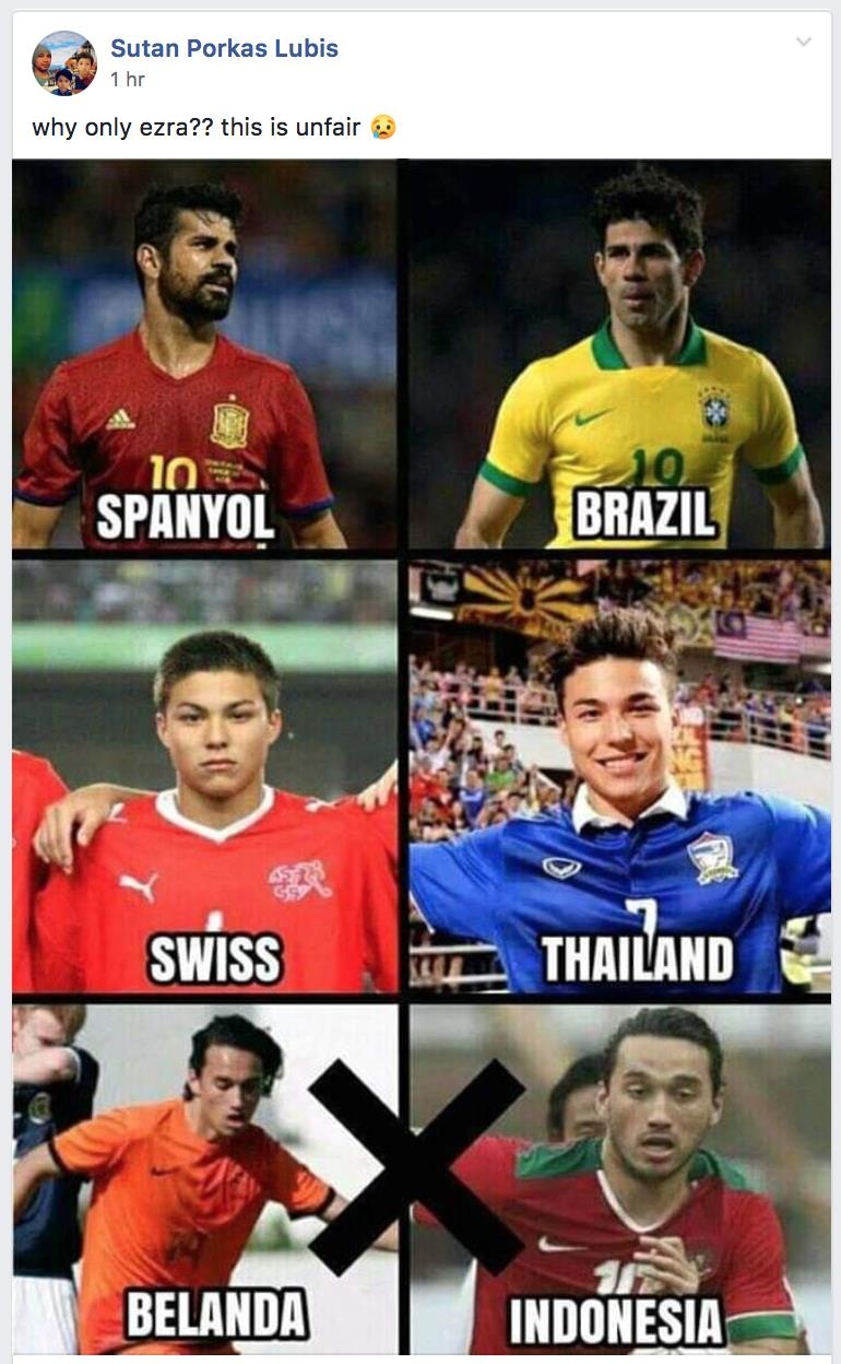 CDV Indonesia bat binh,  Ezra Walian,  Charyl Chappuis,  doi tuyen Thai Lan,  U23 chau A anh 1