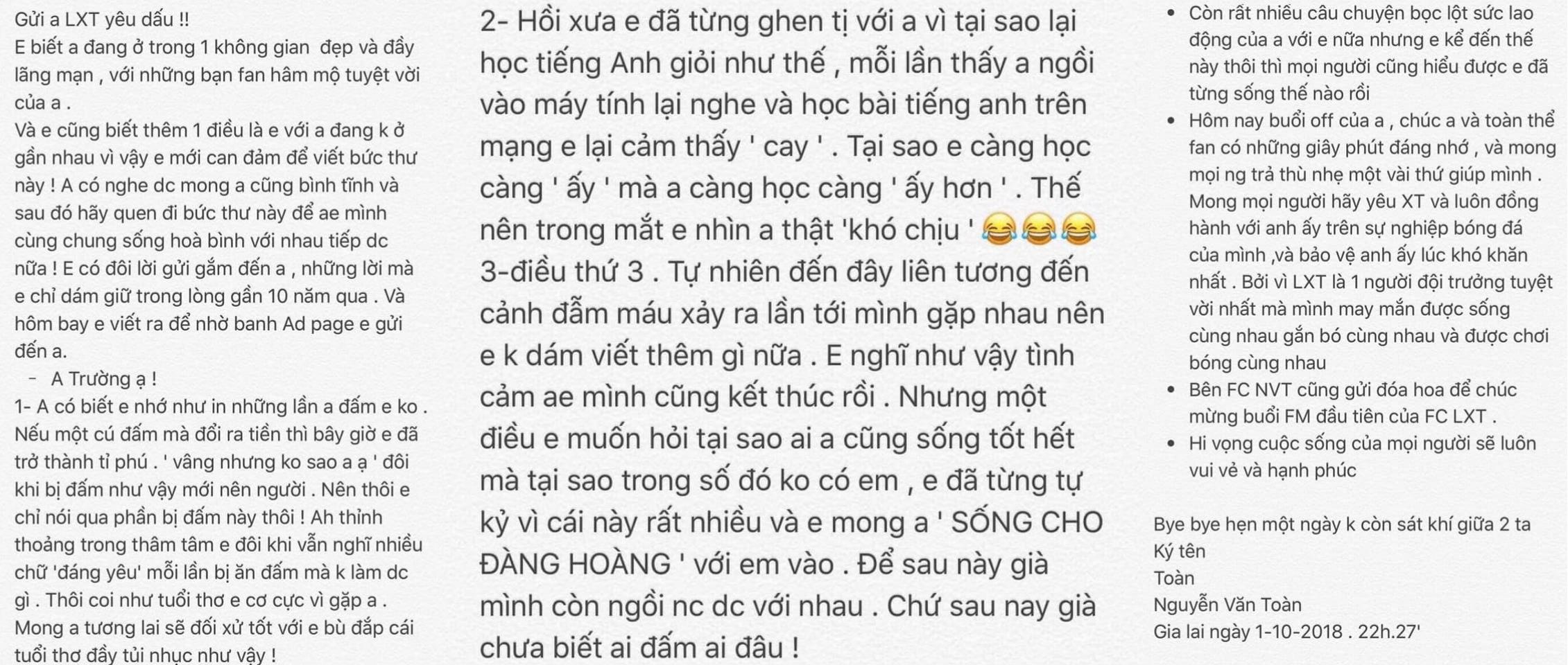 Luong Xuan Truong,  Van Toan,  tam thu,  chuc mung sinh nhat,  Hoang Anh Gia Lai anh 1