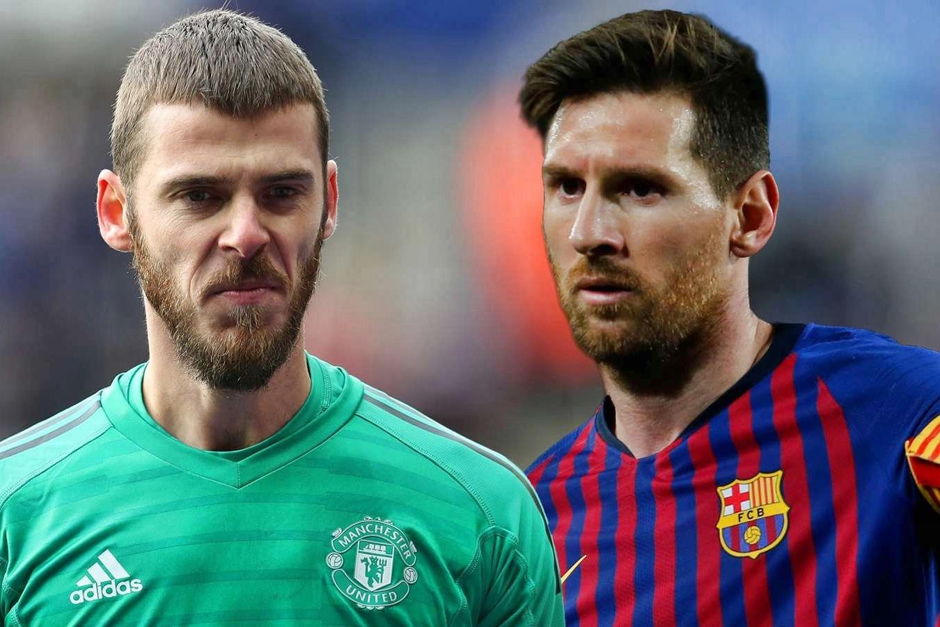 De Gea co ke sach dac biet de doi dau Messi hinh anh