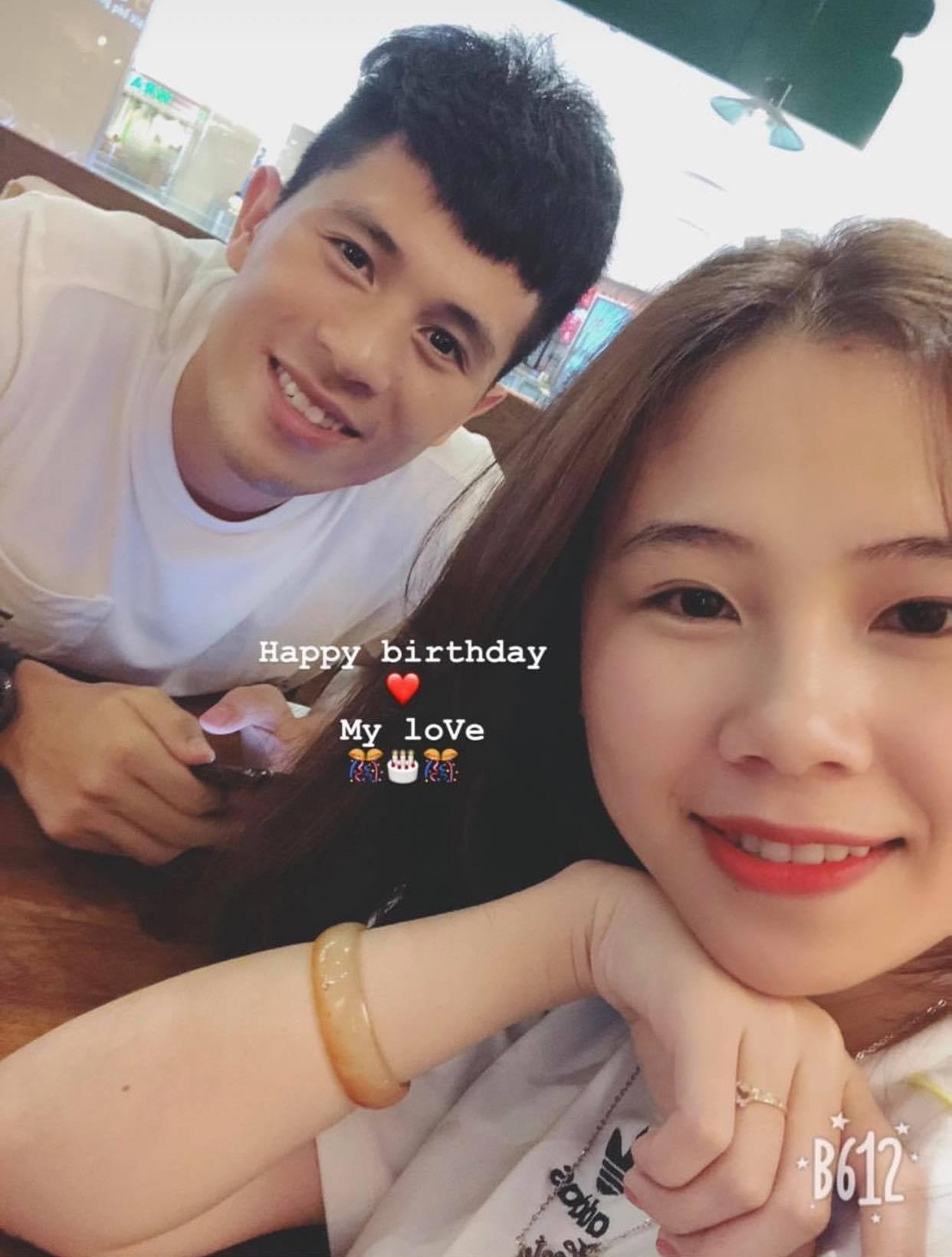 Trần Đình Trọng, bạn gái Trang Heo, chúc mừng sinh nhật, CLB Hà Nội, đội tuyển Việt Nam ảnh 1 Tran Dinh Trong, ban gai Trang Heo, chuc mung sinh nhat, CLB Ha Noi, doi tuyen Viet Nam anh 1