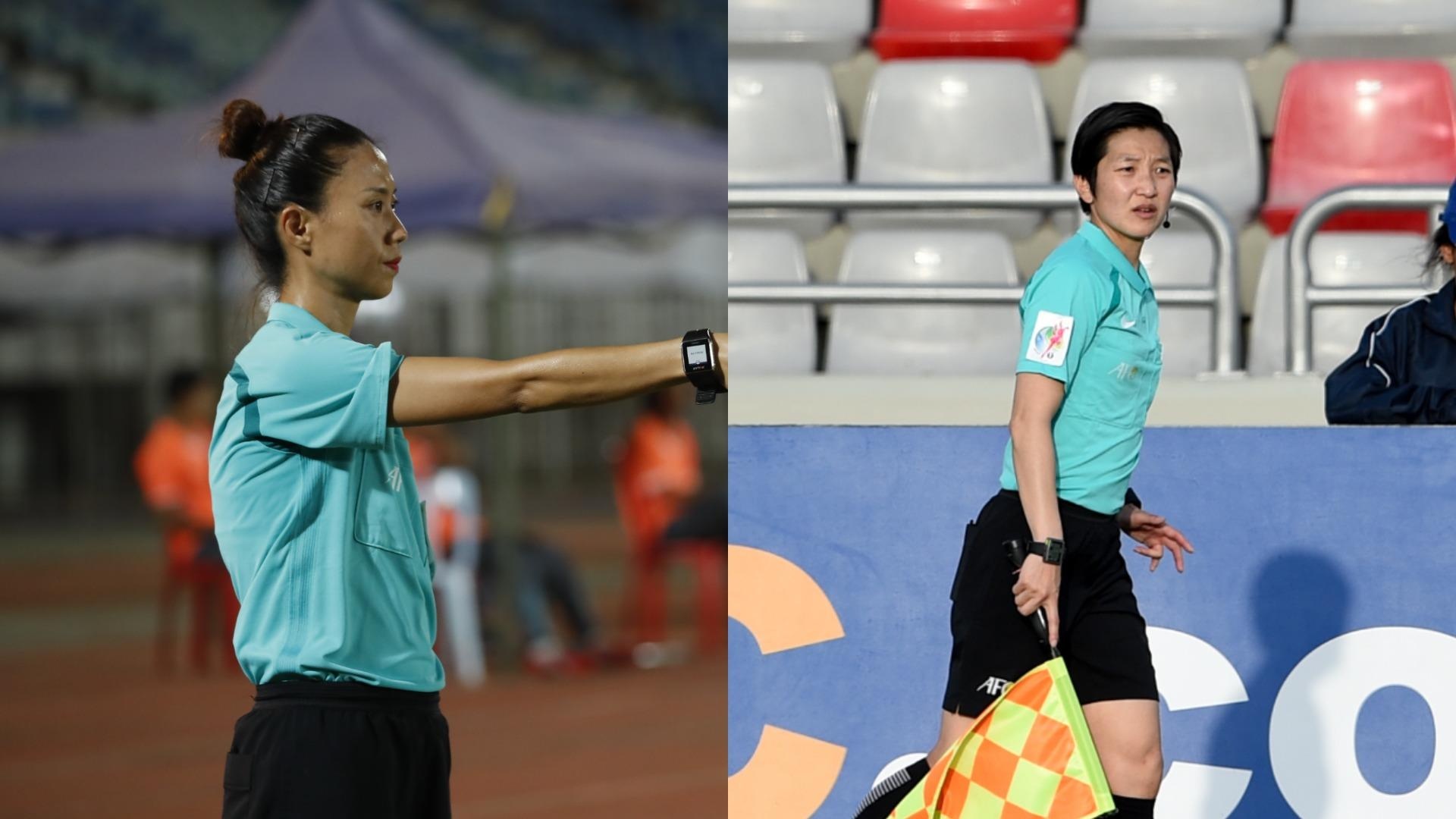 trong tai nu,  CLB Binh Duong,  AFC Cup,  Ceres Negros FC,  Kim Kyoung-min,  Lee Seul-gi anh 1
