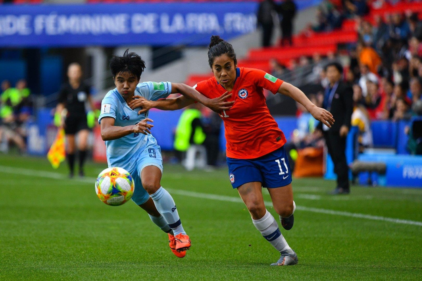 HLV Nualphan Lamsam,  doi tuyen nu Thai Lan,  World Cup nu 2019,  doi tuyen nu Chile anh 2