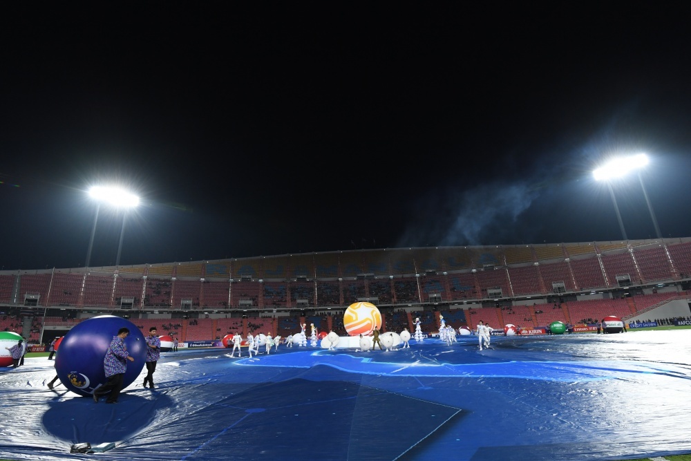 vong chung ket U23 chau A 2020,  U23 Thai Lan,  U23 Viet Nam,  le khai mac anh 1