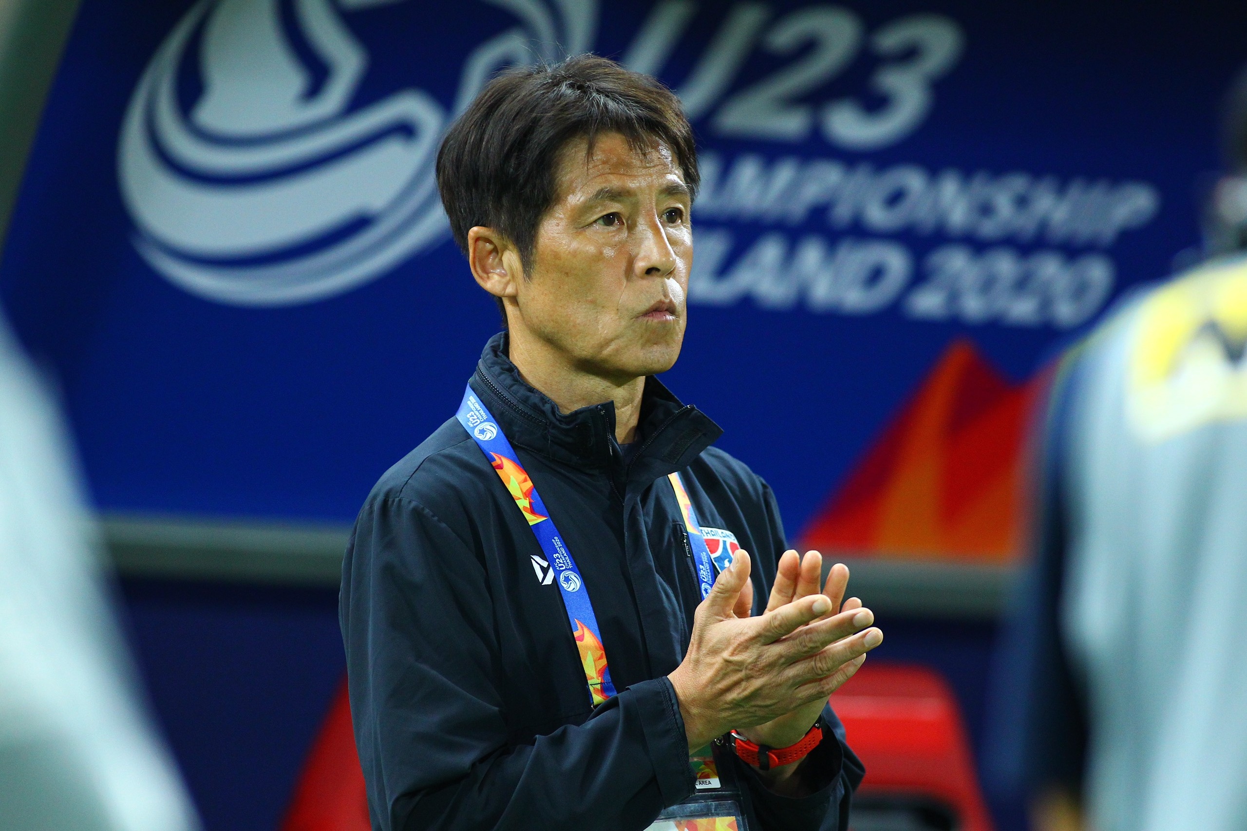 U23 Thai Lan,  U23 Bahrain,  vong chung ket U23 chau A 2020,  Akira Nishino anh 2