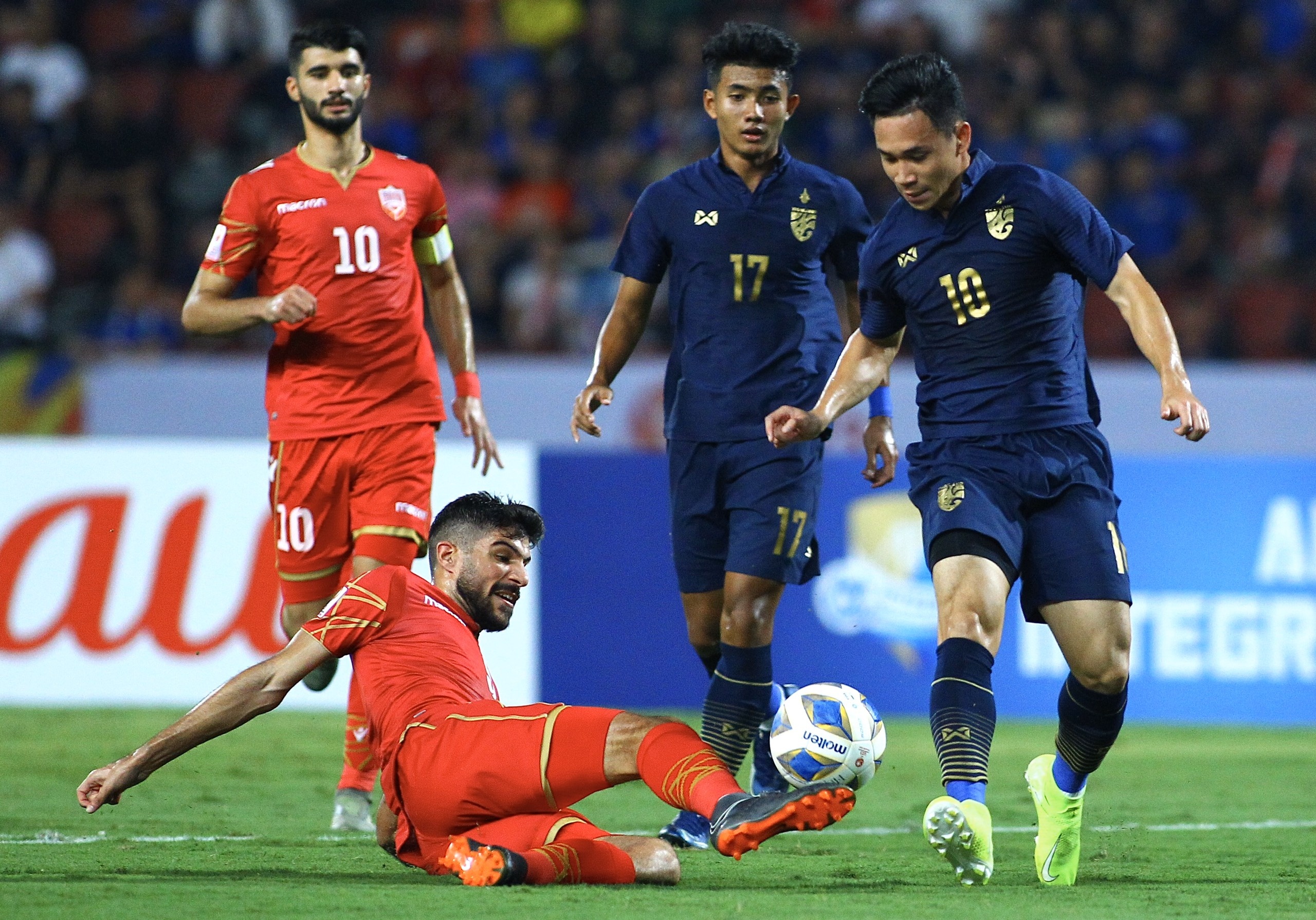 U23 Thai Lan,  U23 Bahrain,  vong chung ket U23 chau A 2020,  Akira Nishino anh 1