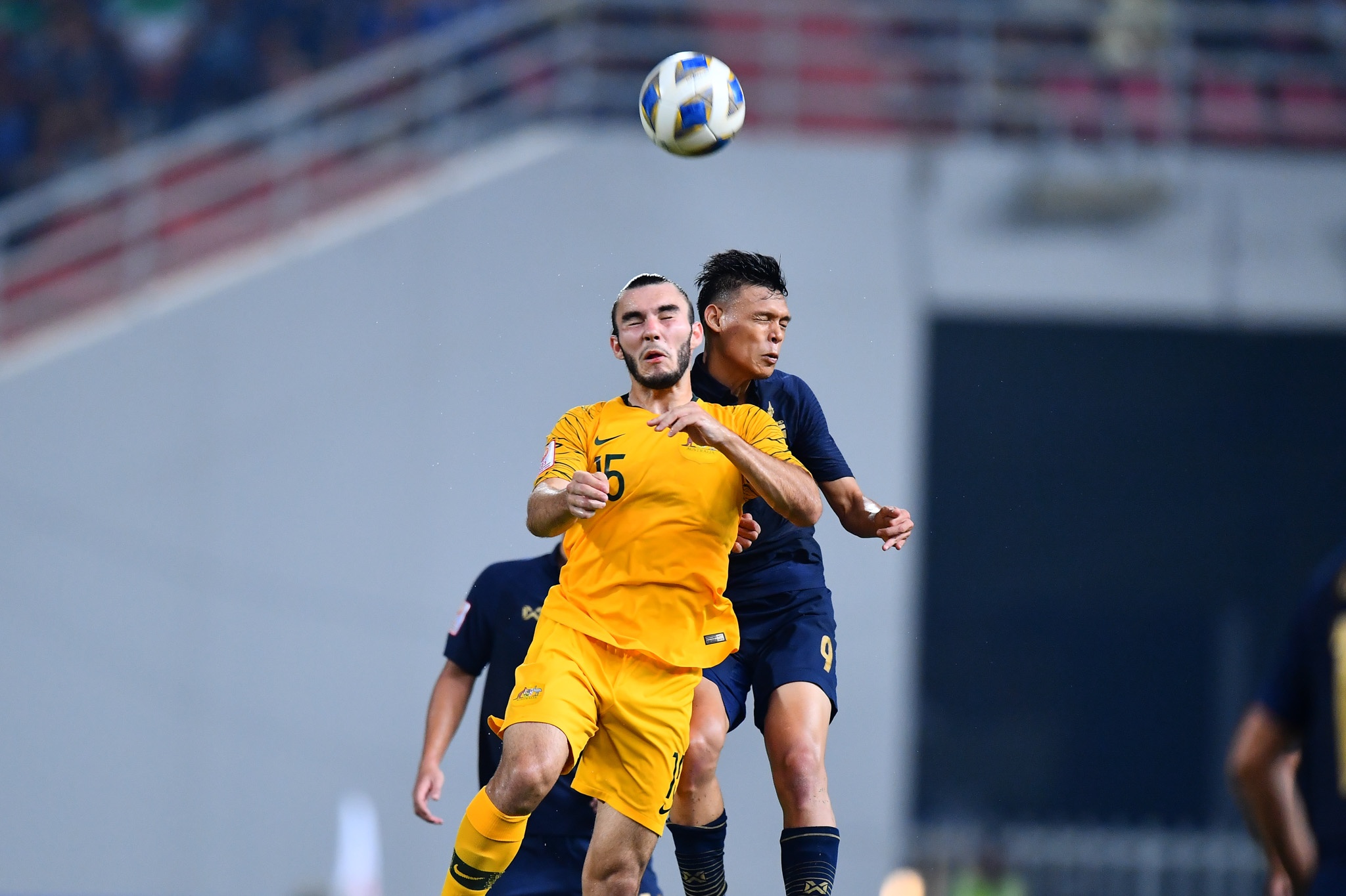 U23 Thai Lan,  U23 Australia,  vong chung ket U23 chau A 2020 anh 3