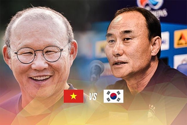 HLV U23 Han Quoc tranh tra loi ve kha nang tai dau thay Park hinh anh