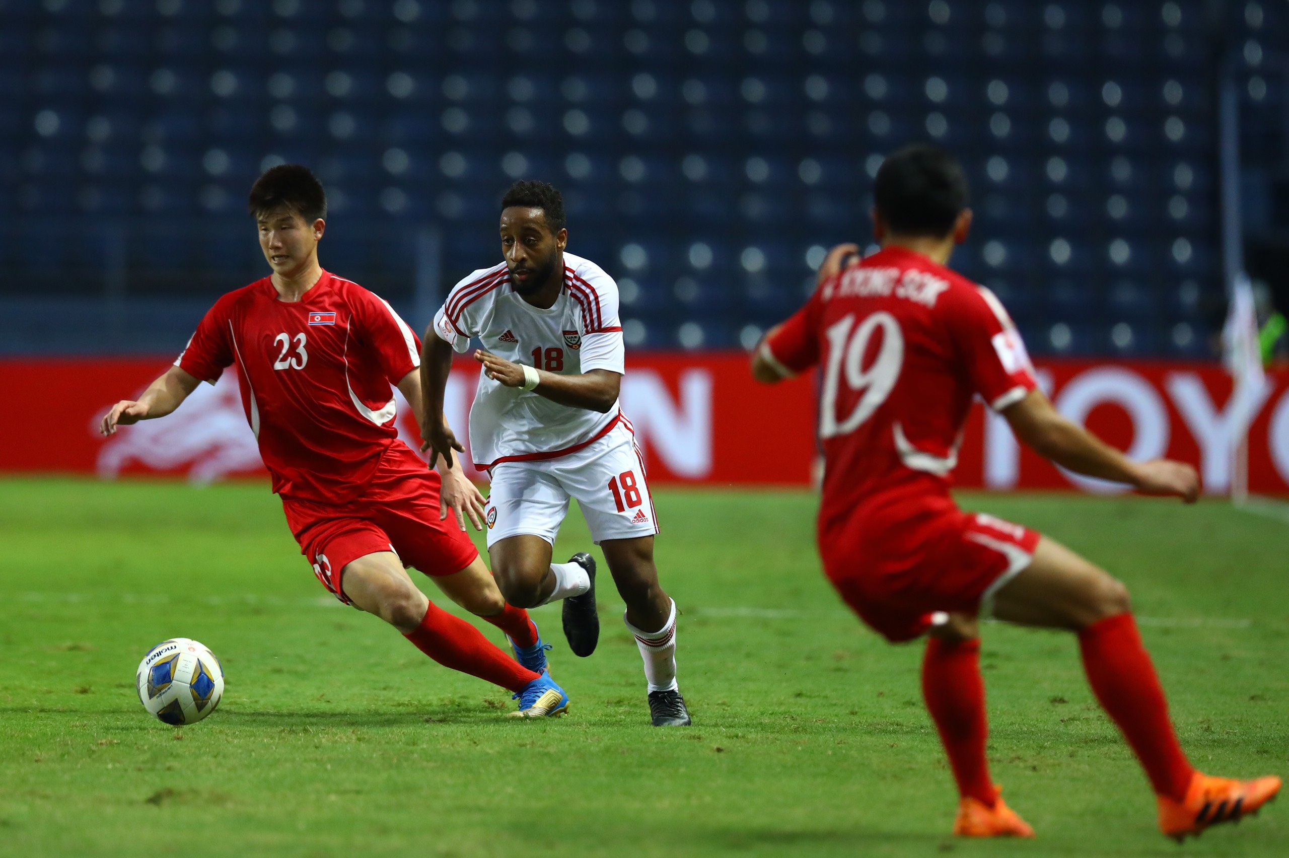 U23 UAE,  U23 Trieu Tien,  vong chung ket U23 chau A 2020 anh 1
