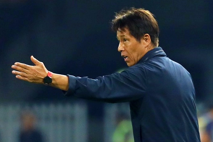 HLV Nishino dua Thai Lan lan dau vao tu ket U23 chau A hinh anh