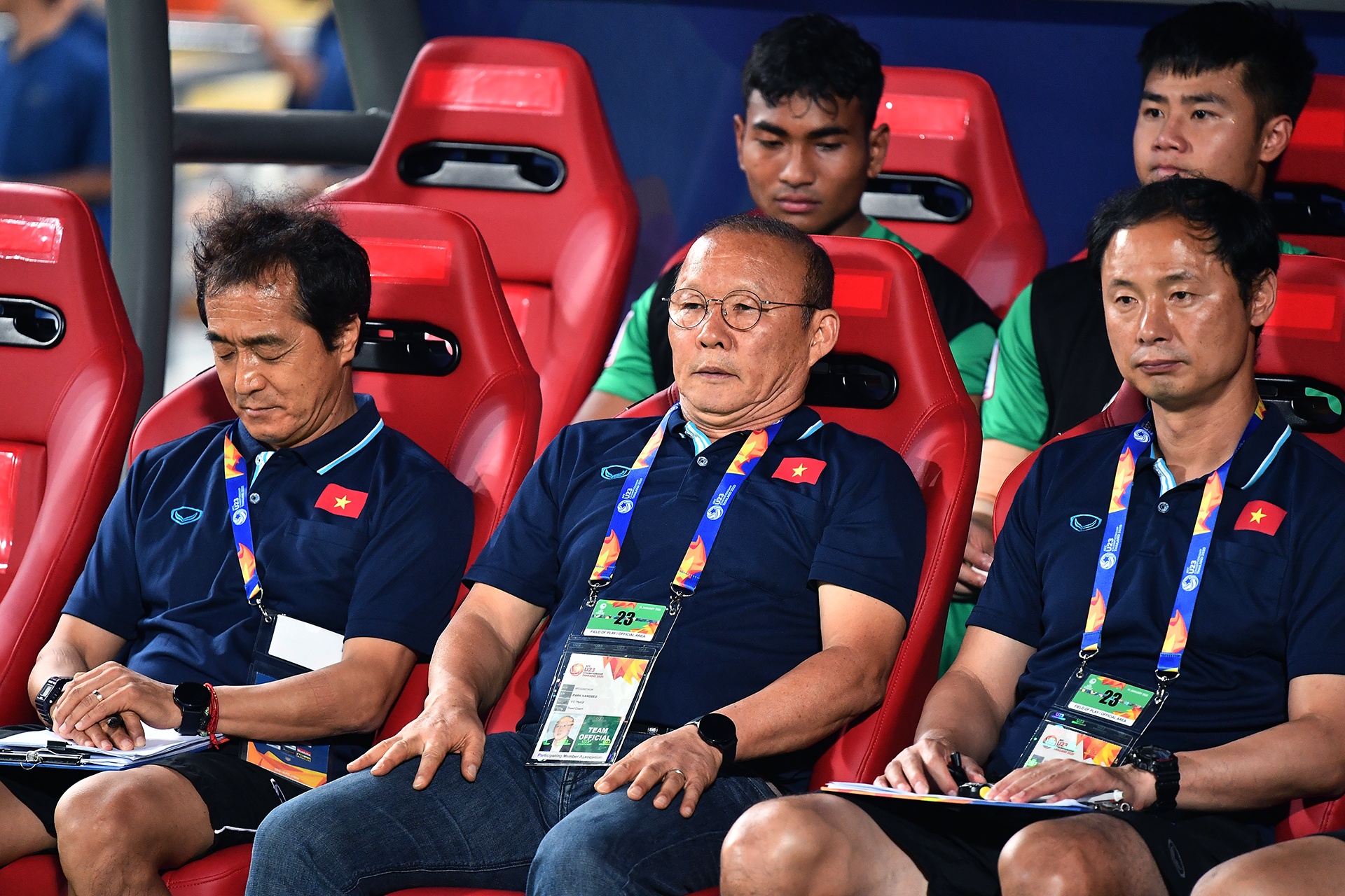 U23 Viet Nam,  U23 Trieu Tien,  thu mon Bui Tien Dung,  Park Hang-seo anh 1