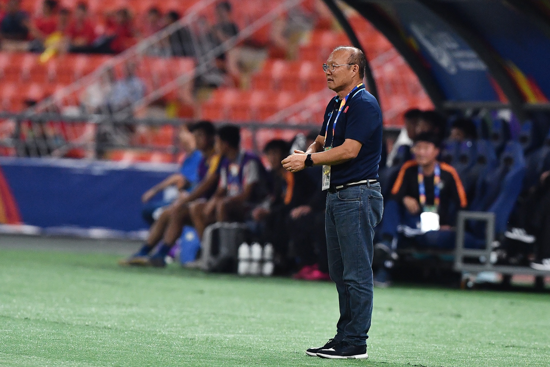 U23 Viet Nam,  U23 Trieu Tien,  thu mon Bui Tien Dung,  Park Hang-seo anh 6