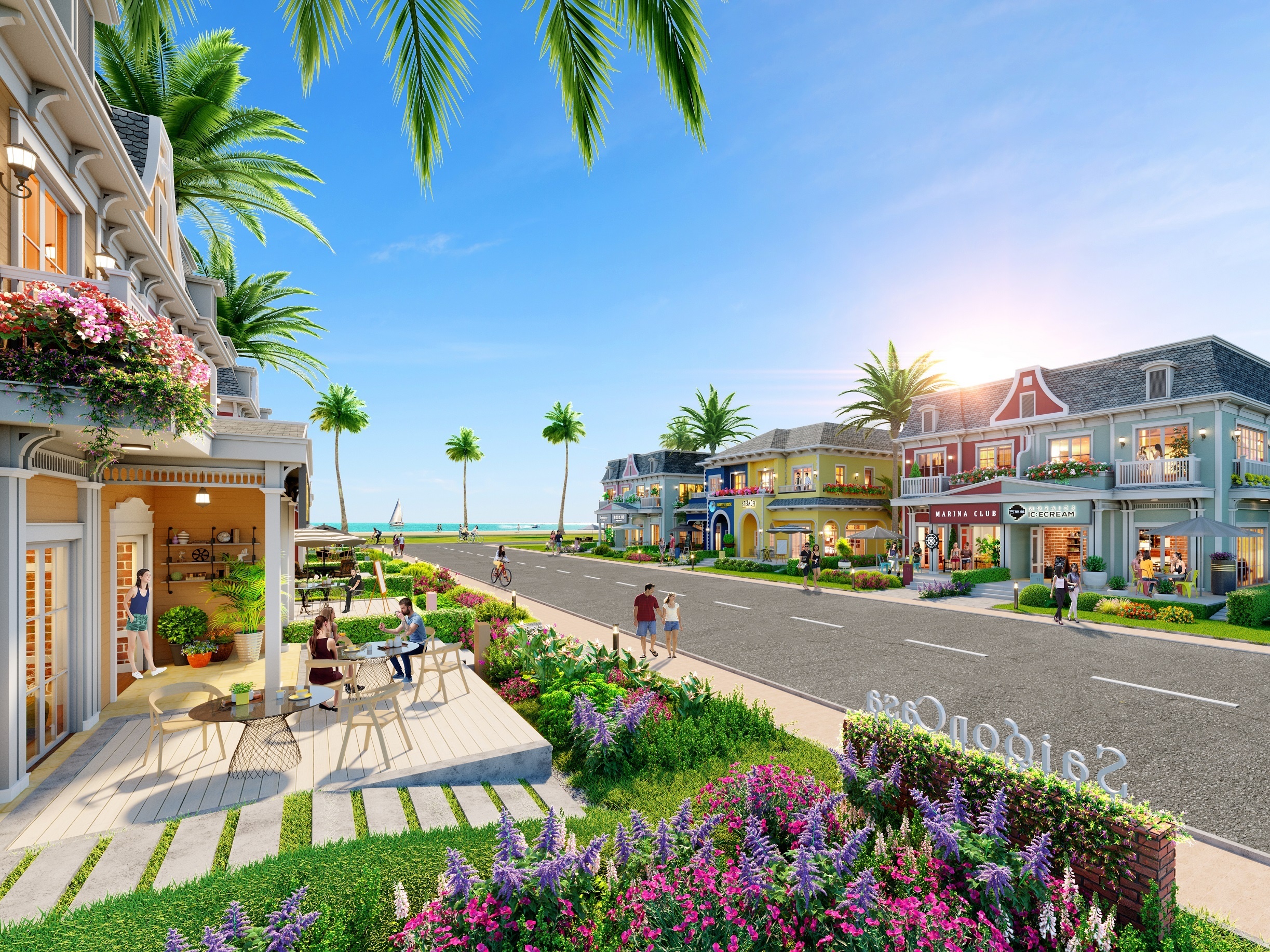 Shop villa - phien ban nang cap nhan doi gia tri, vi the shophouse hinh anh