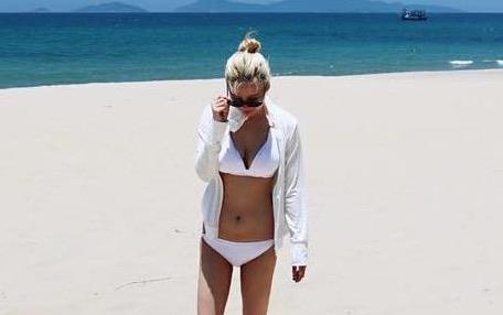 Con gai ty phu Singapore Kim Lim dang co mat tai Da Nang hinh anh