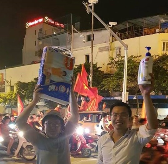 anh vui sau chien thang tran tu ket cua Olympic Viet Nam anh 5