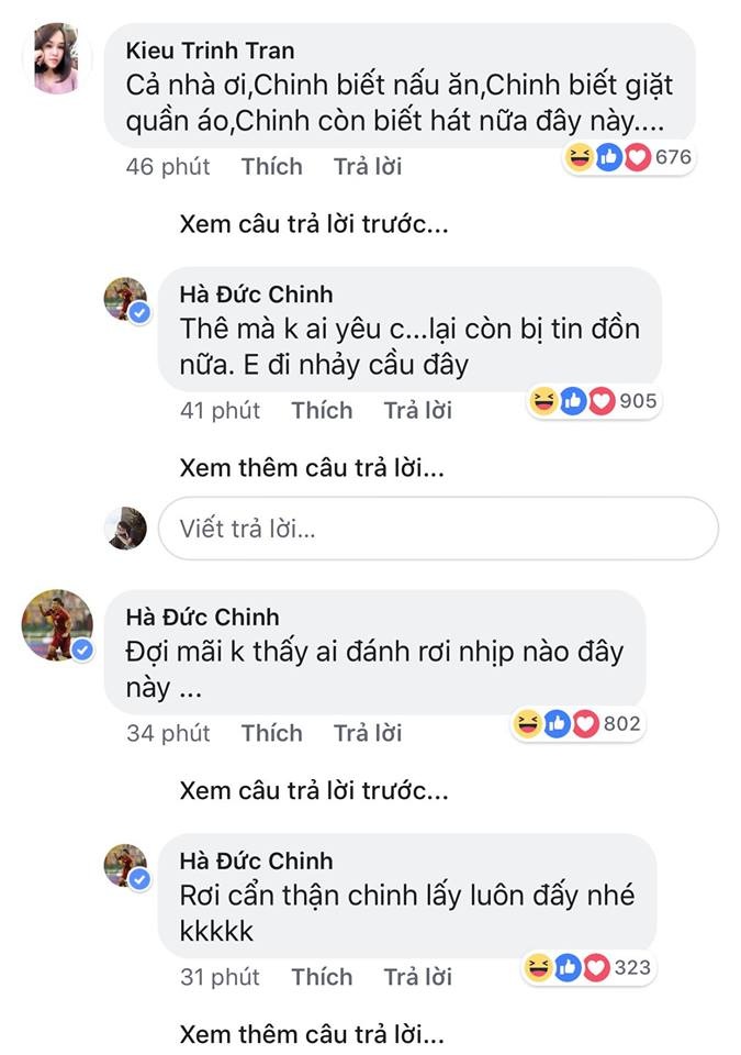 Hà Đức Chinh ngầm bác bỏ tin đồn có bạn gái ảnh 2 Ha Duc Chinh ngam bac bo tin don co ban gai anh 2