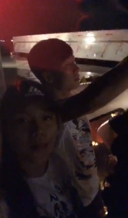 nguoi yeu Bui Tien Dung lan dau live stream voi ban trai anh 2