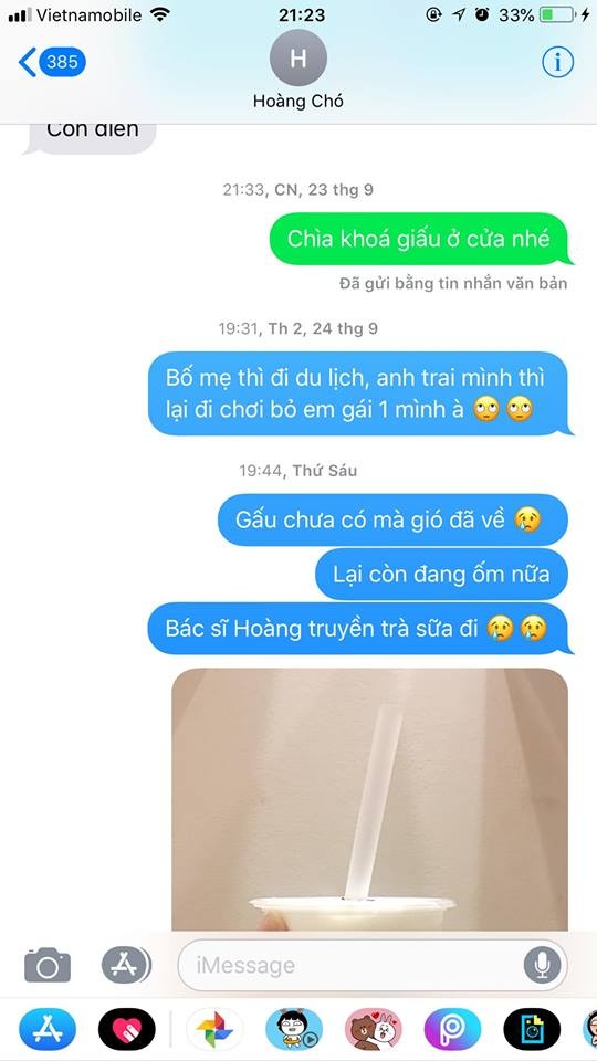 Em gai khoe anh trai dep trai chieu chuong anh 4