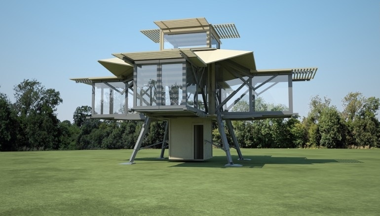 Nha tu xay nhanh hon thoi gian nau bua toi anh 2