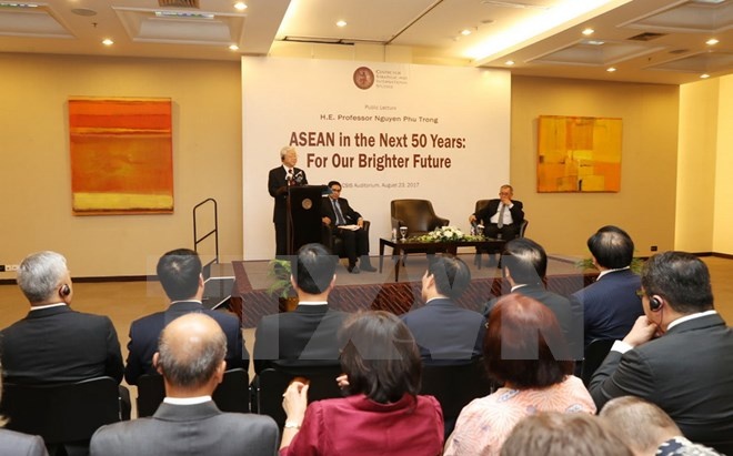 Toan van bai noi chuyen cua Tong Bi thu Nguyen Phu Trong tai CSIS anh 1