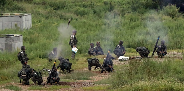 Han Quoc tap tran gan bien gioi Trieu Tien anh 4