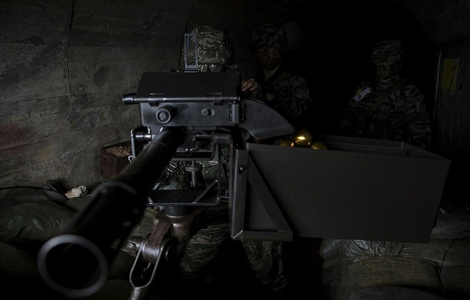 Han Quoc tap tran gan bien gioi Trieu Tien anh 5