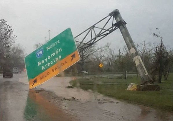 Sieu bao Maria thoi bay mai nha, nhan chim Puerto Rico hinh anh