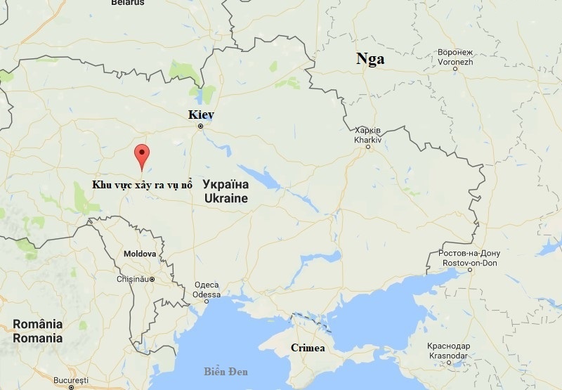 cháy kho vũ khí ở Ukraine ảnh 2 chay kho vu khi o Ukraine anh 2