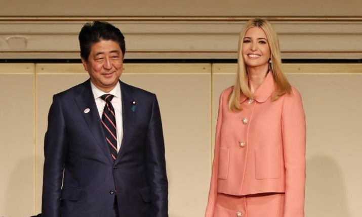 Thu tuong Abe gop 50 trieu USD vao quy tai chinh cua Ivanka Trump hinh anh