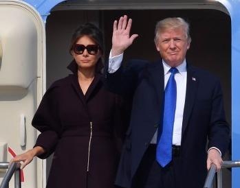 TT Trump toi tham Han Quoc giua cang thang voi Trieu Tien hinh anh