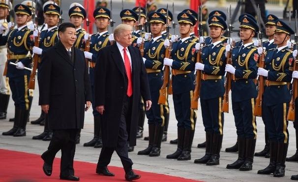 Trung Quoc don Trump bang nghi le dac biet nhat trong gan 70 nam hinh anh
